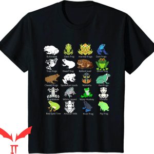 Ultimate Frog Guide T-Shirt Funny Frog Lover Species Guide
