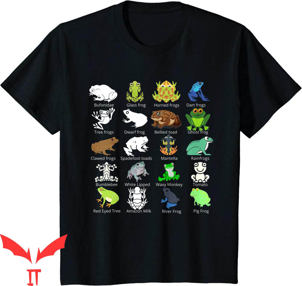 Ultimate Frog Guide T-Shirt Funny Frog Lover Species Guide