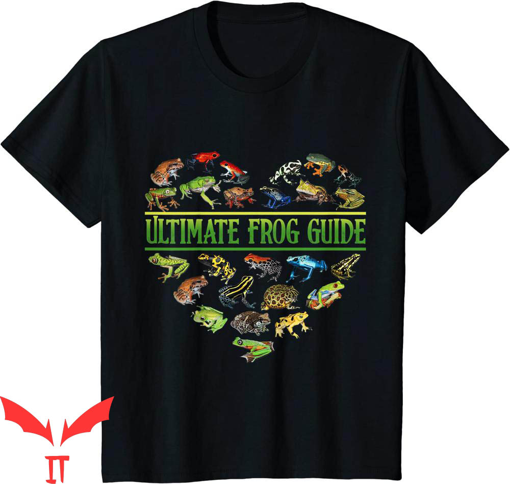 Ultimate Frog Guide T-Shirt Funny Graphic Design Tee Shirt