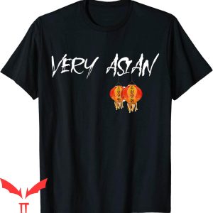 Very Asian T-Shirt Hashtag Funny Graphic Trendy Tee Shirt