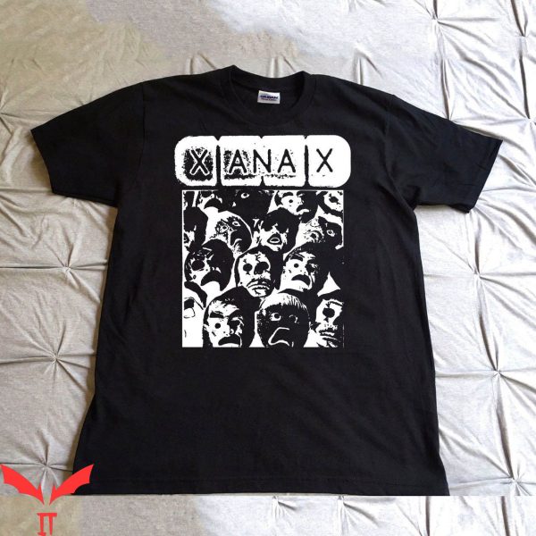 Xanax T-Shirt Trendy Meme Cool Graphic Funny Design Tee