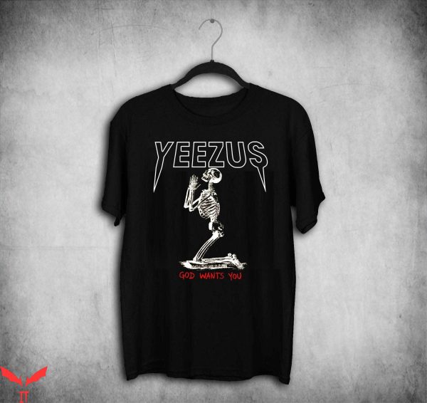 Yeezus God Wants You T-Shirt Yeezus Tour Hip Hop Rap Kanye