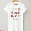 1996 Atlanta Olympics T-Shirt Atlanta Trendy Sporty Tee