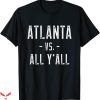 1996 Atlanta Olympics T-Shirt Atlanta Vs All Y’all Sports