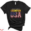 1996 Atlanta Olympics T-Shirt Champion USA Olympics Games