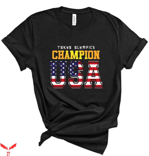 1996 Atlanta Olympics T-Shirt Champion USA Olympics Games
