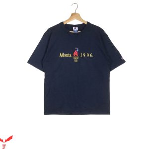 1996 Atlanta Olympics T-Shirt Vintage Champion USA Summer