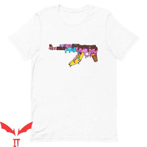 2nd Amendment T-Shirt AK47 Ice Cream Gun American Shirt
