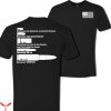 2nd Amendment T-Shirt Ammo Chart American Flag Army Gun