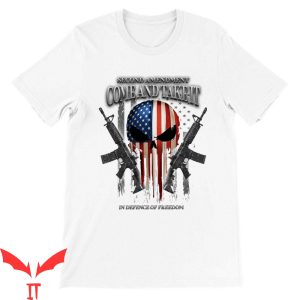 2nd Amendment T-Shirt Come And Take It In Defence Of Freedom