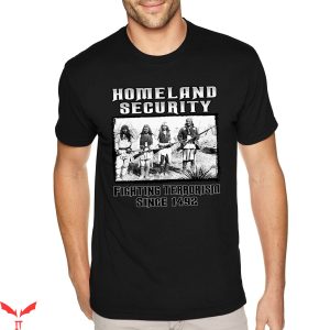 2nd Amendment T-Shirt Native American Homeland Security
