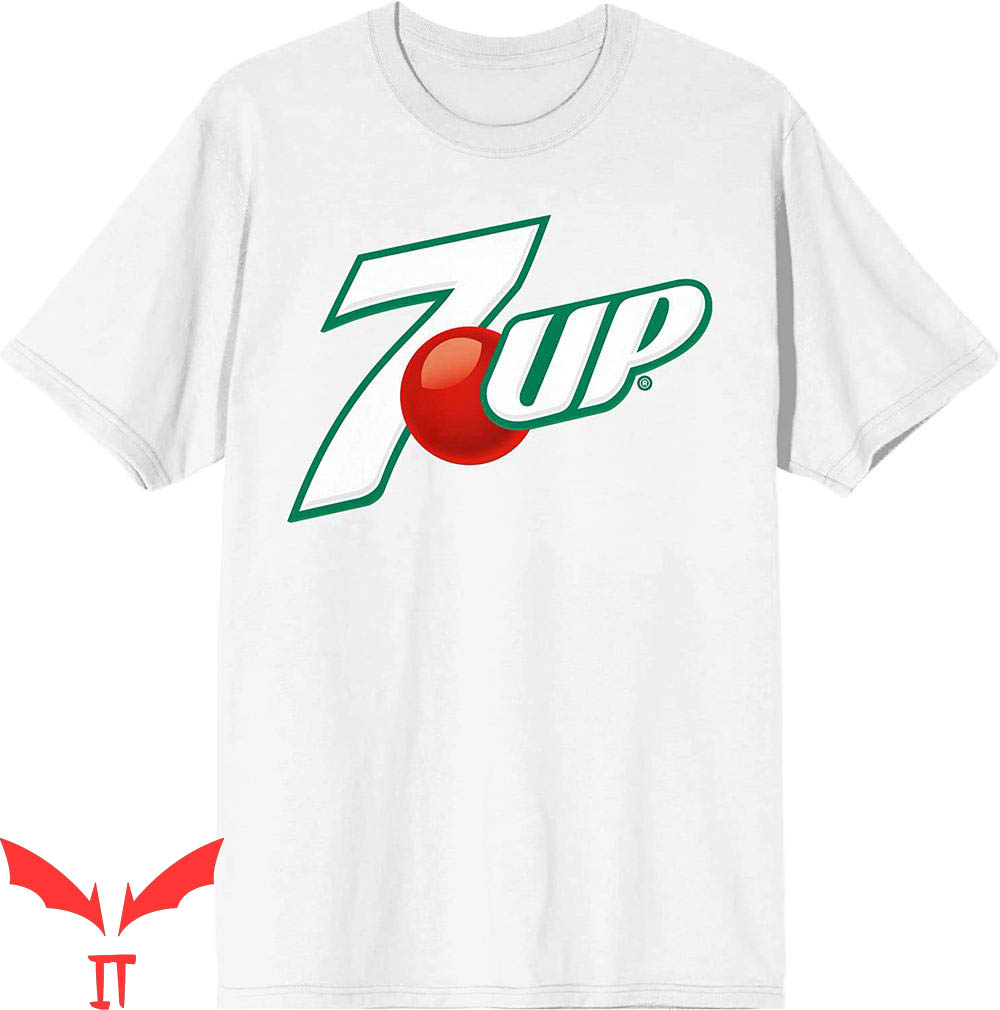7UP T-Shirt 7UP Soft Drink Logo Sports Summer Tee Shirt