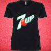 7UP T-Shirt Trendy Cool Style Funny Soft Drink Tee Shirt