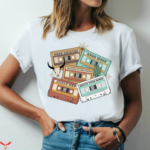 90s Country T-Shirt 90s Country Cassette Tapes Vintage