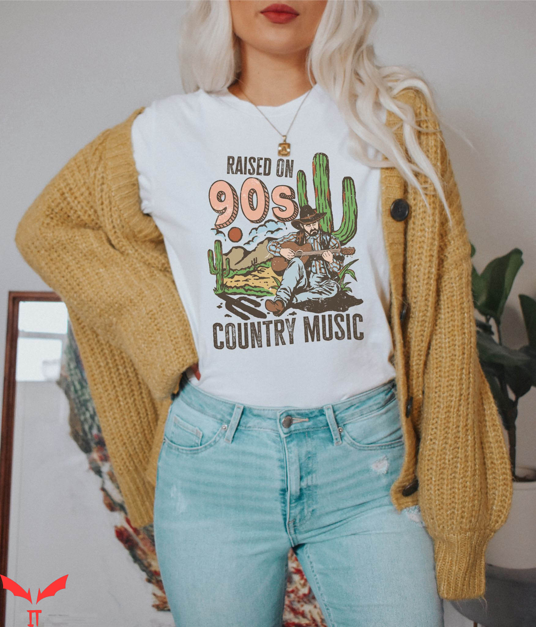 90s Country T-Shirt 90s Country Raised On It Country Music