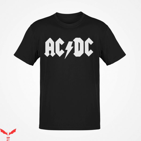 AC DC Back In Black T-Shirt Band Heavy Metal Rock Music Tee