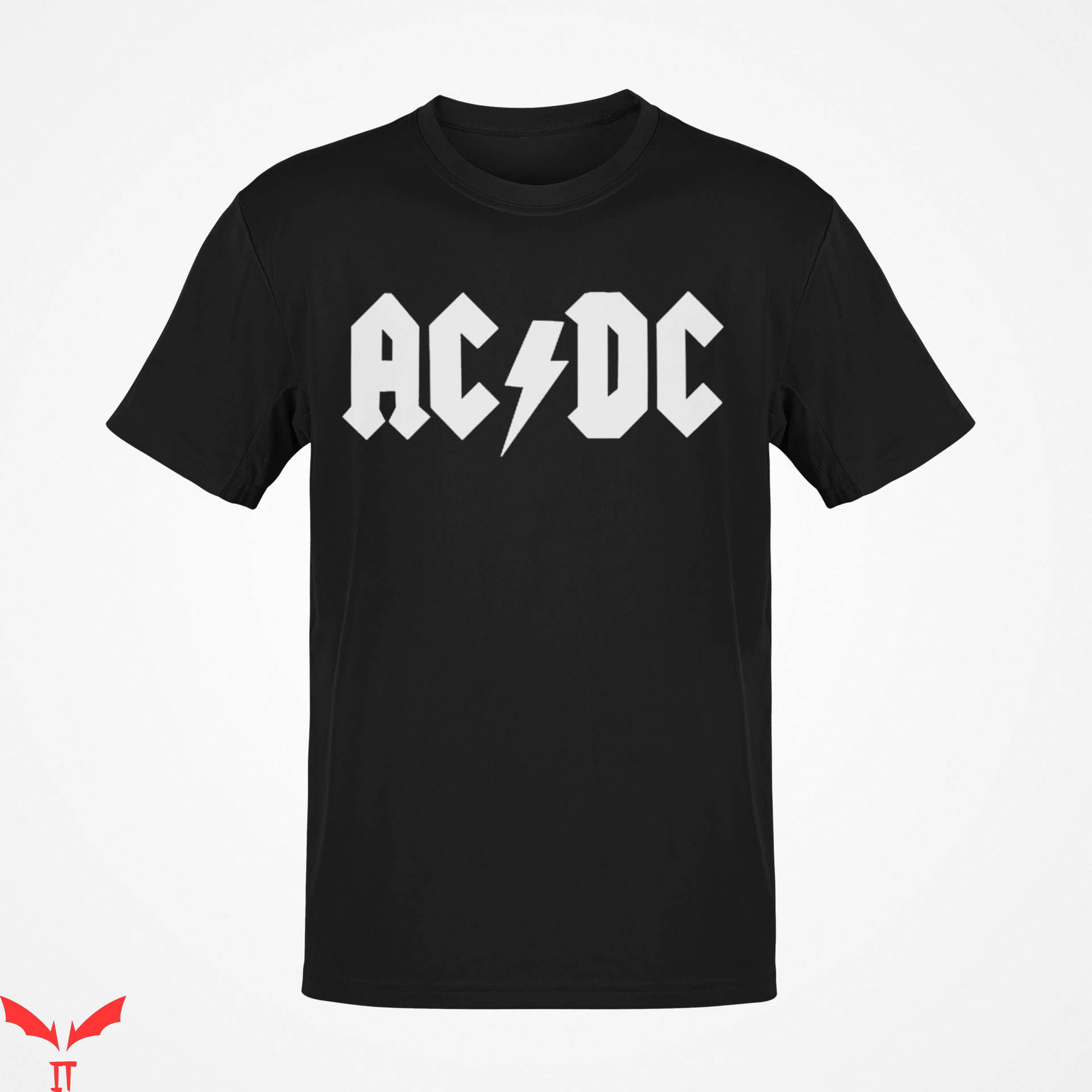 AC DC Back In Black T-Shirt Band Heavy Metal Rock Music Tee