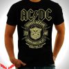 AC DC Back In Black T-Shirt Dirty Deeds Done Album Rock