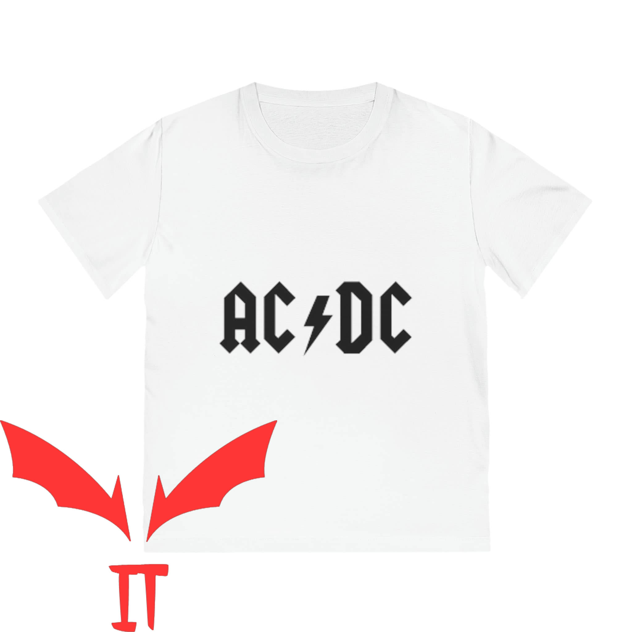 AC DC Back In Black T-Shirt Heavy Metal Rock Music Tee