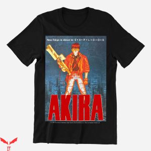 Akira Vintage T-Shirt 1998 Retro Japanese Style Tee Shirt