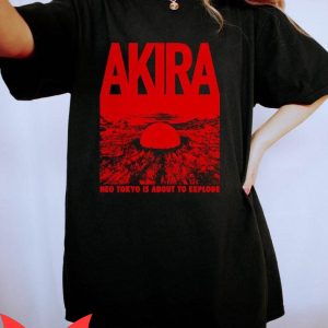 Akira Vintage T-Shirt 211 Tokyo Explode Manga Anime Shirt