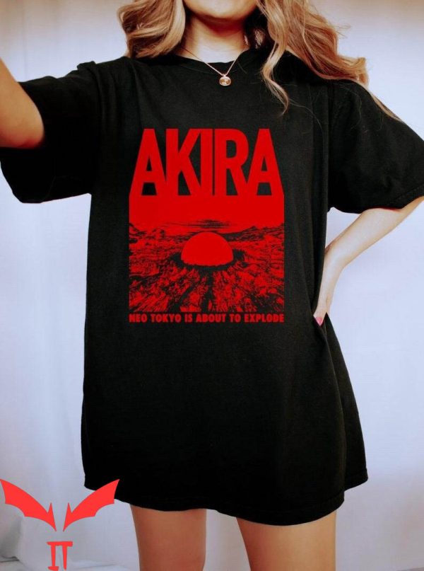 Akira Vintage T-Shirt 211 Tokyo Explode Manga Anime Shirt