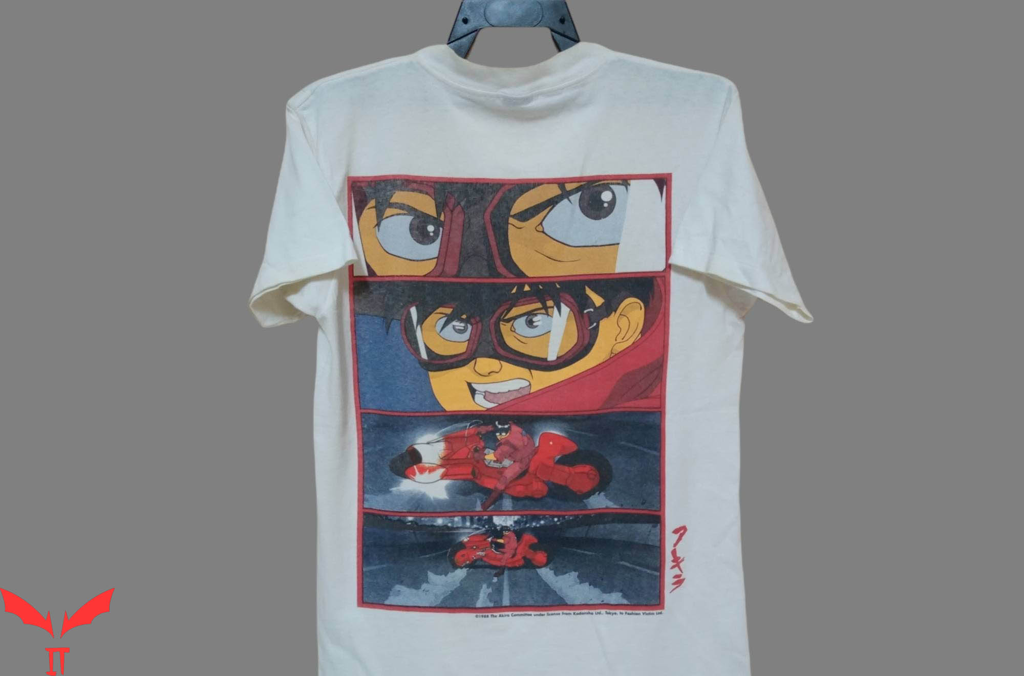 Akira Vintage T-Shirt 90's Anime Kaneda Tetsuo Japanese