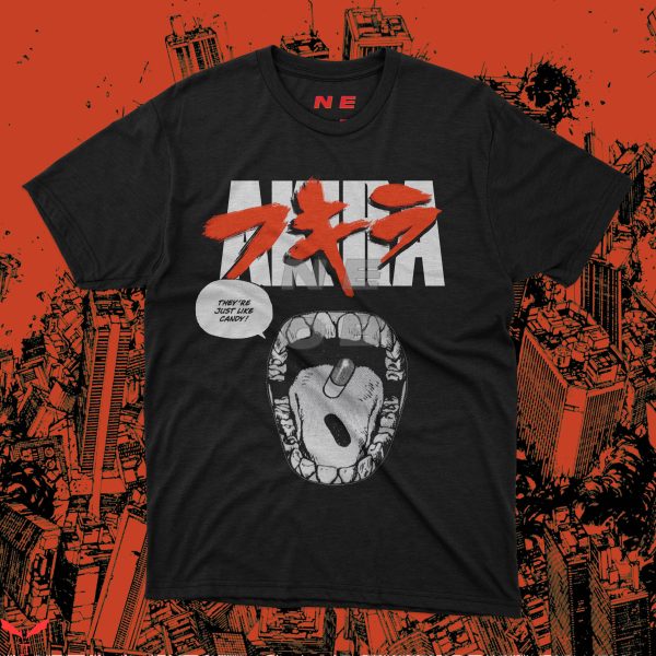 Akira Vintage T-Shirt Anime Japanese Manga Tee Shirt