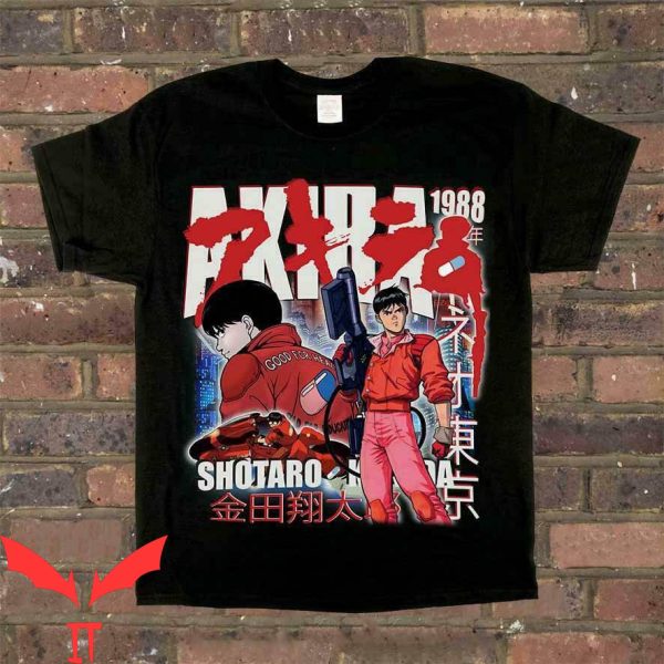 Akira Vintage T-Shirt Anime Manga Japanese Style Tee Shirt