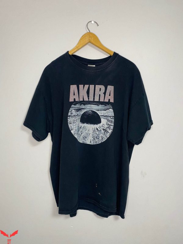 Akira Vintage T-Shirt Faded Retro Style Japanese Tee Shirt