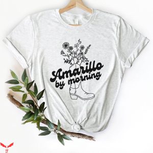 Amarillo By Morning T-Shirt Amarillo Texas Wildflower