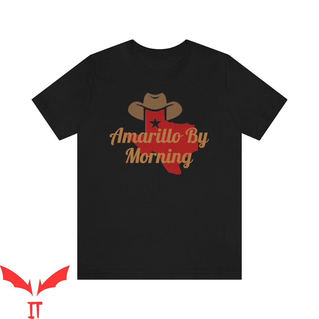 Amarillo By Morning T-Shirt Trendy Quote Funny Style Tee