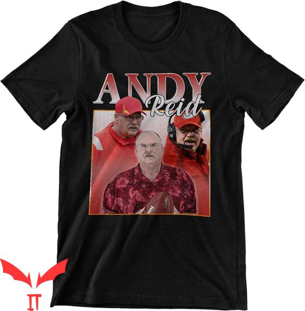 Andy Reid T-Shirt 90s Vintage Funny Football Coach Tee