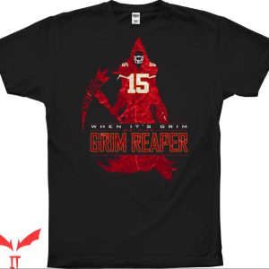 Andy Reid T-Shirt Chiefs Grim Reaper Kansas City Shirt