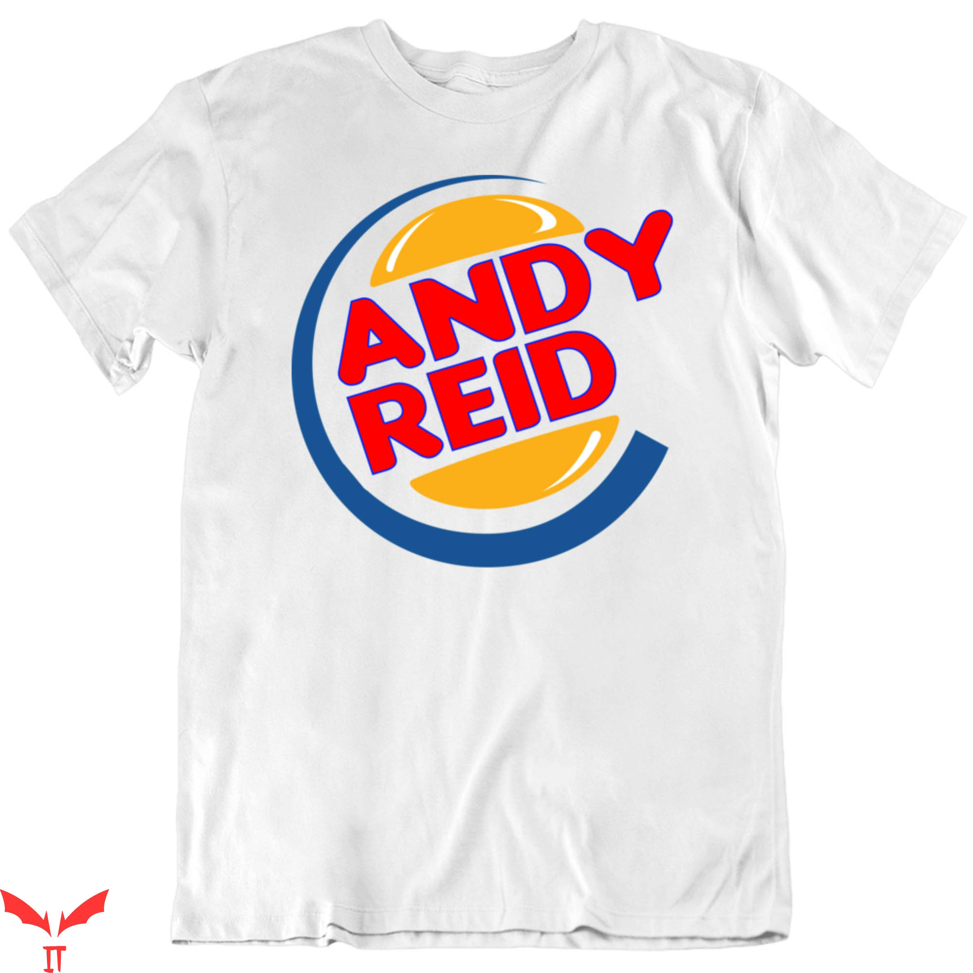 Andy Reid T-Shirt Cute Colorful Andy Reid Logo Tee Shirt