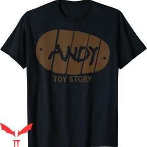 Andy Reid T-Shirt Disney Pixar Andy Footprint Logo Funny