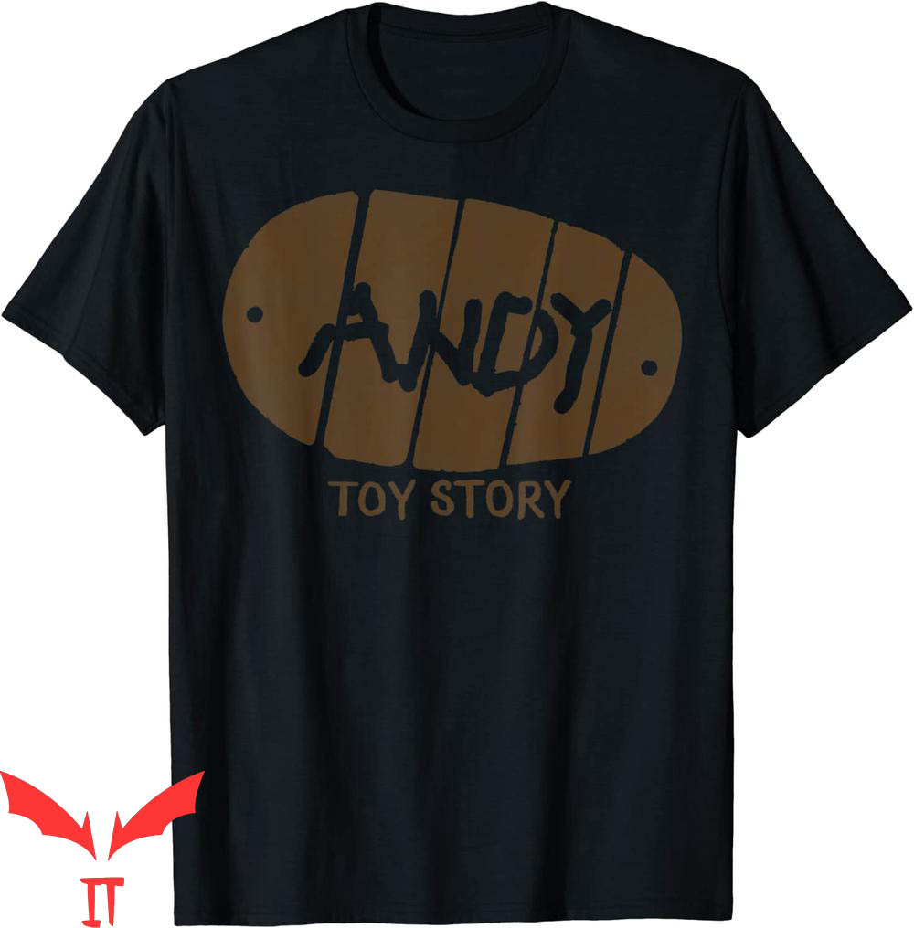 Andy Reid T-Shirt Disney Pixar Andy Footprint Logo Funny