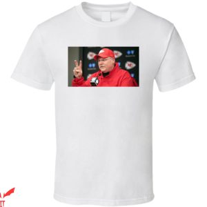 Andy Reid T-Shirt Football Coach Victory Picture Tee