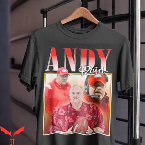 Andy Reid T-Shirt Kansas City Chiefs 90s Vintage Bootleg