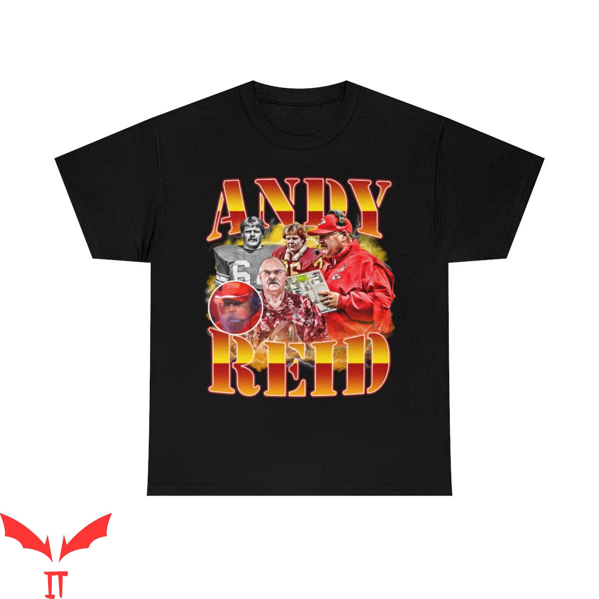 Andy Reid T-Shirt Kansas City Chiefs Chiefs Kingdom