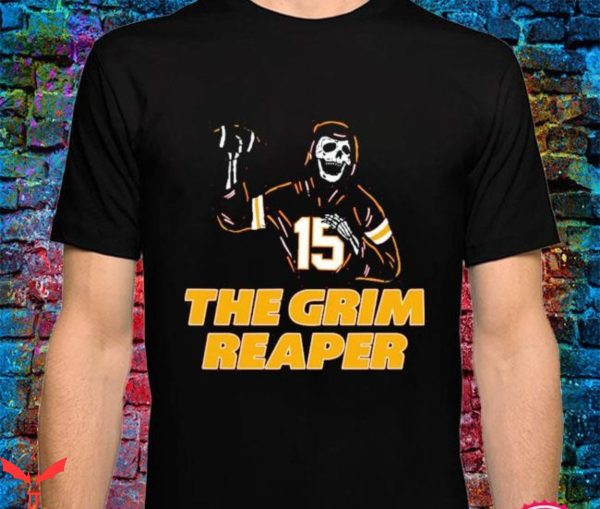 Andy Reid T-Shirt The Grim Greaper Scary Football Player