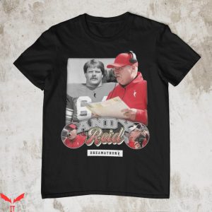 Andy Reid T-Shirt Vintage Travis Kelce Football Coach Tee