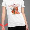 Angry Runs T-Shirt Good Moring Football On Fire Design Tee