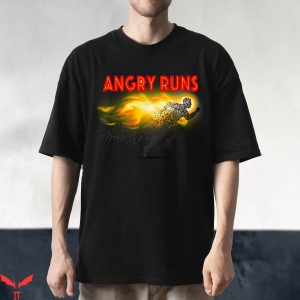 Angry Runs T-Shirt Good Morning Football Trendy Style