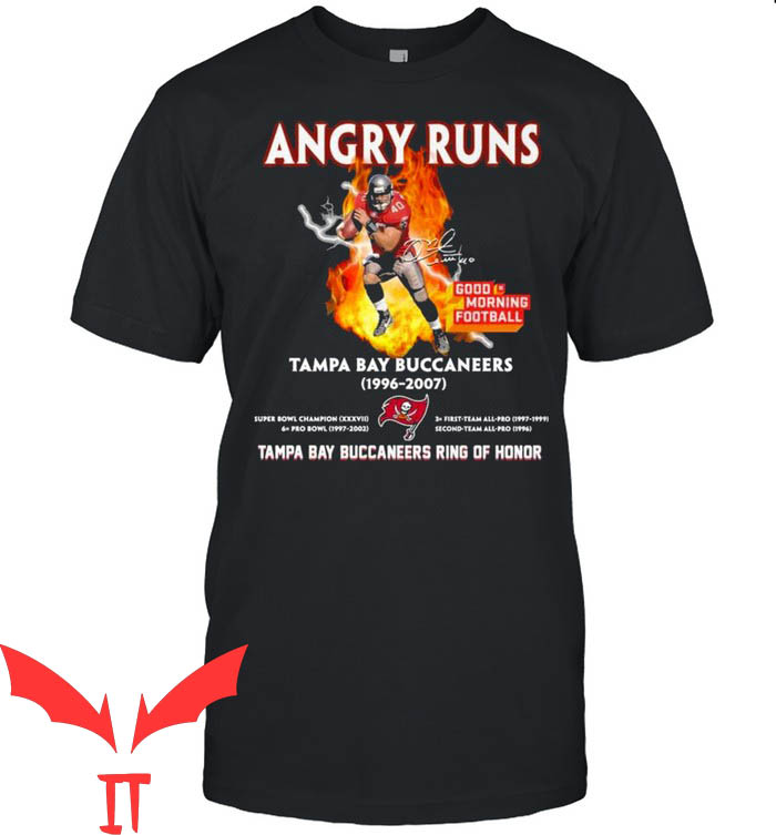 Angry Runs T-Shirt Tamba Bay Buccaneers Ring Of Honor
