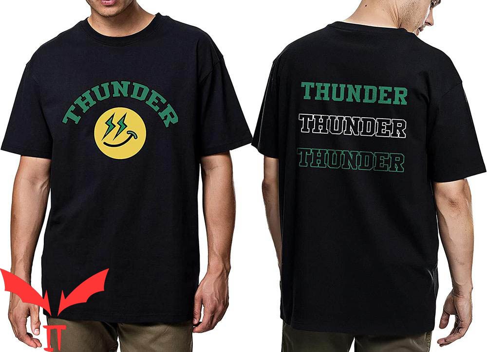 Ateez Thunder T-Shirt Thunder Tee Smiling Thunder Face