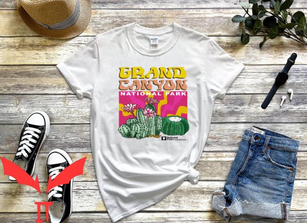 Bad Bunny Grand Canyon T-Shirt National Park Trendy Tee