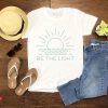 Be The Light T-Shirt Bible Verse Church Religious Christian