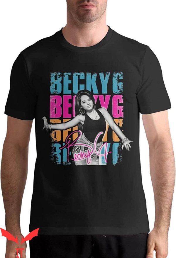 Becky G T-Shirt Sexy American Singer Trendy Vintage Shirt