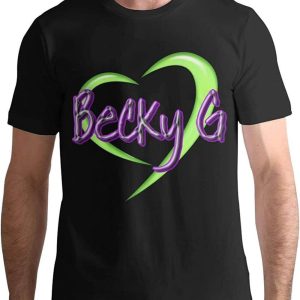 Becky G T-Shirt Sexy American Singer Trendy Vintage Tee
